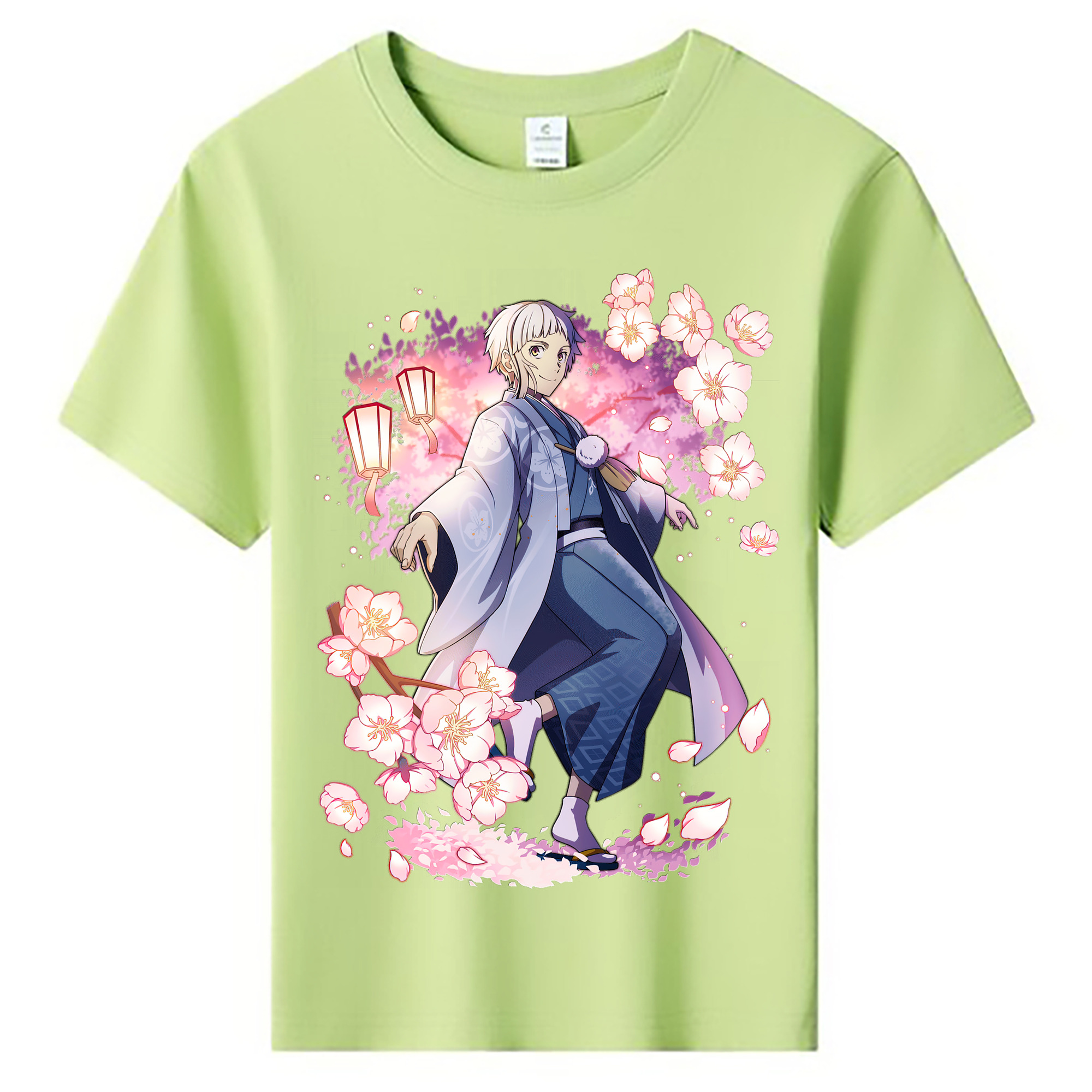 （画像用） 文豪ストレイドッグス Bungo Stray Dogs 綿100％キッズTシャツ（フロントプリント）